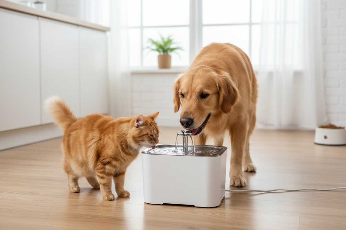 Best Automatic Water Fountains for Cats and Dogs