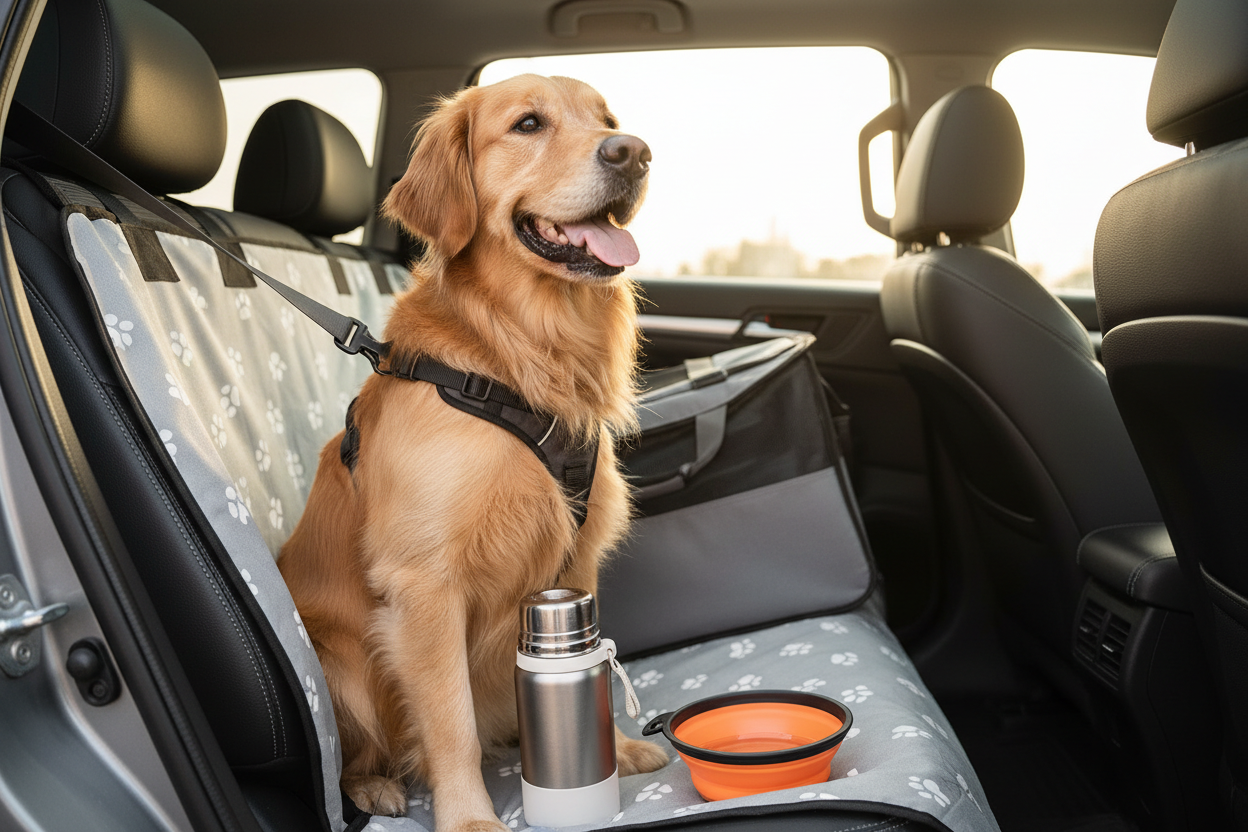 Best Pet Travel Accessories for Safe Road Trips