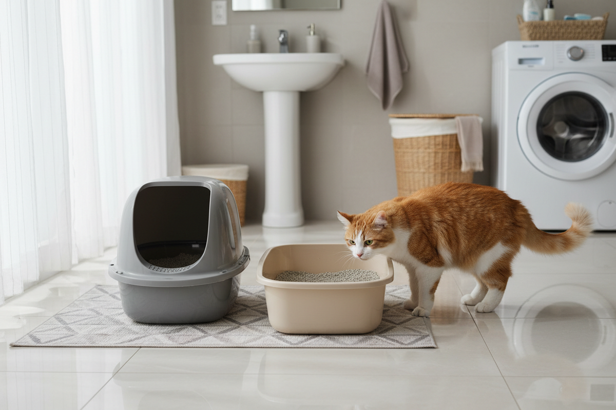 Covered vs. Uncovered Cat Litter Boxes: Which Should You Choose?