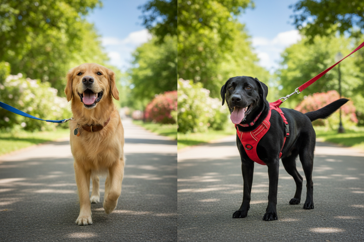 Dog Collar vs. Harness: Which Is Better for Everyday Walks?