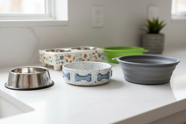 How to Choose the Right Dog Bowl Size and Material