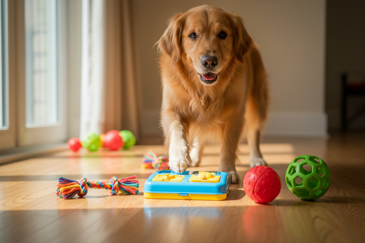 Interactive Pet Toys That Help Prevent Boredom