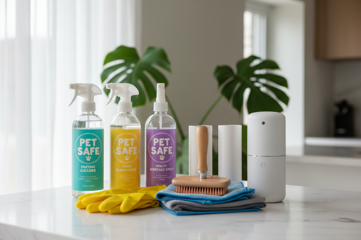 Must-Have Cleaning Supplies for Pet Owners