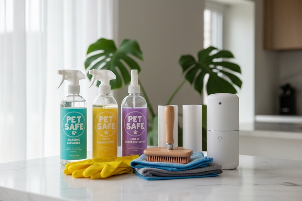 Must-Have Cleaning Supplies for Pet Owners