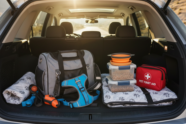 Must-Have Pet Travel Accessories for Safe Road Trips