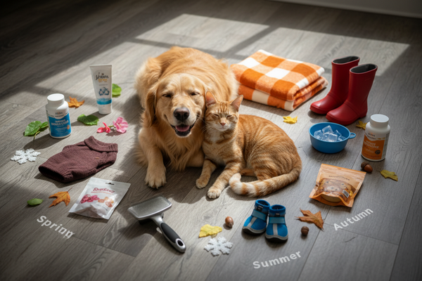 Seasonal Pet Care Essentials: What Your Dog or Cat Needs Year-Round