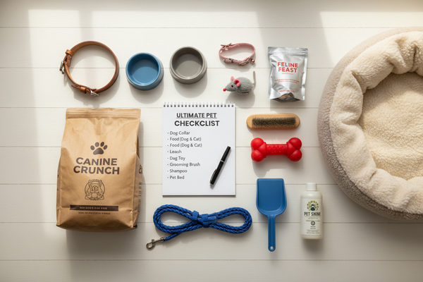 The Ultimate New Dog & Cat Supply Checklist