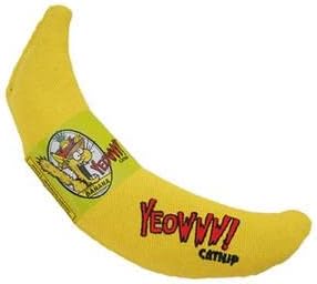 Yeowww! Catnip Toy Variety Pack ? Cigar & Banana & Rainbow ? Made in USA - Image 2