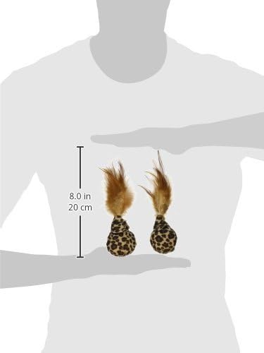 Petlinks Feather Flips Plush Ball Cat Toys - Image 2
