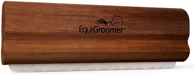 EasyGroomer Deshedding Brush for Dogs & Cats – Undercoat Grooming Tool for by EquiGroomer