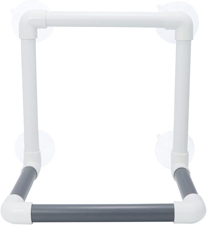 Bird Portable Suction Cup Shower Perch Parrot Window Wall Standing Platform - Image 3