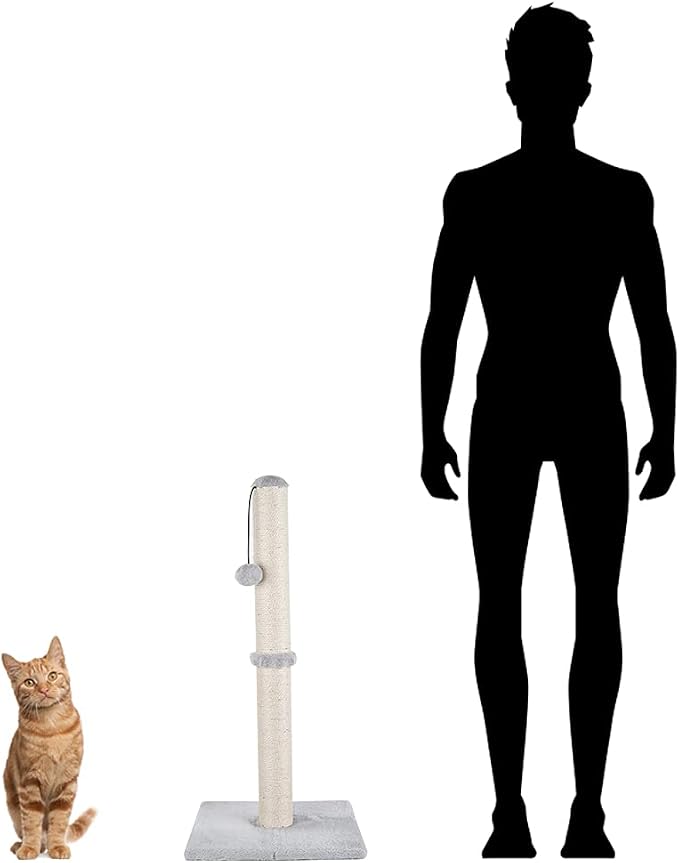 Dimaka 29" Height Tall Cat Scratching Post, Claw Scratcher - Image 9