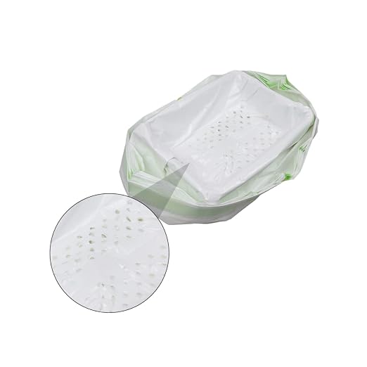HANABASS 2sets Pet Cat Litter Filter Bag Bags Large Hole Automatic Closing - Image 8