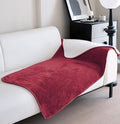 gogobunny Waterproof Bed Blanket, Reversible Sherpa Fleece Throw Blanket by gogobunny