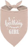 Birthday Girl Dog Bandana by ZPPRJF