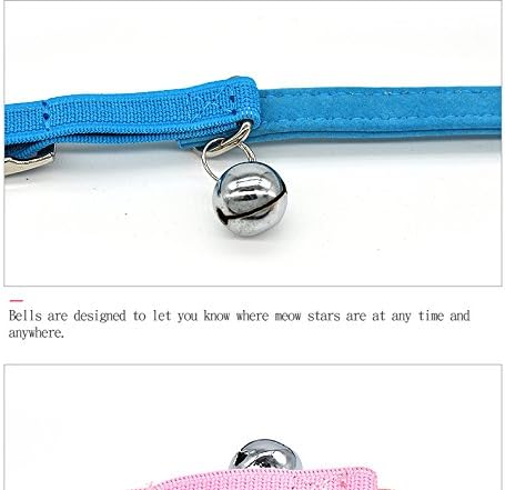 CHUKCHI Pink Soft Velvet Safe Cat Adjustable Collar - Image 6