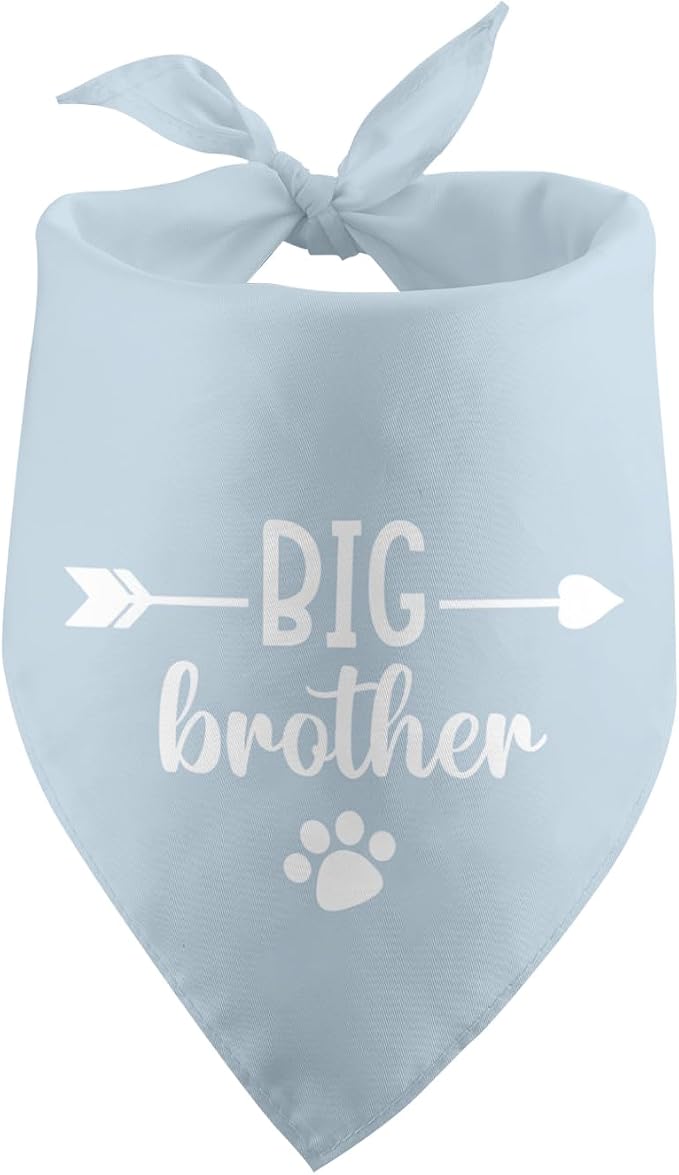 Big Brother Baby Announcement Dog Bandana by Unknown