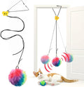 Interactive Cat Toys, Independent Play Hanging Door Cat Toys by OODOSI