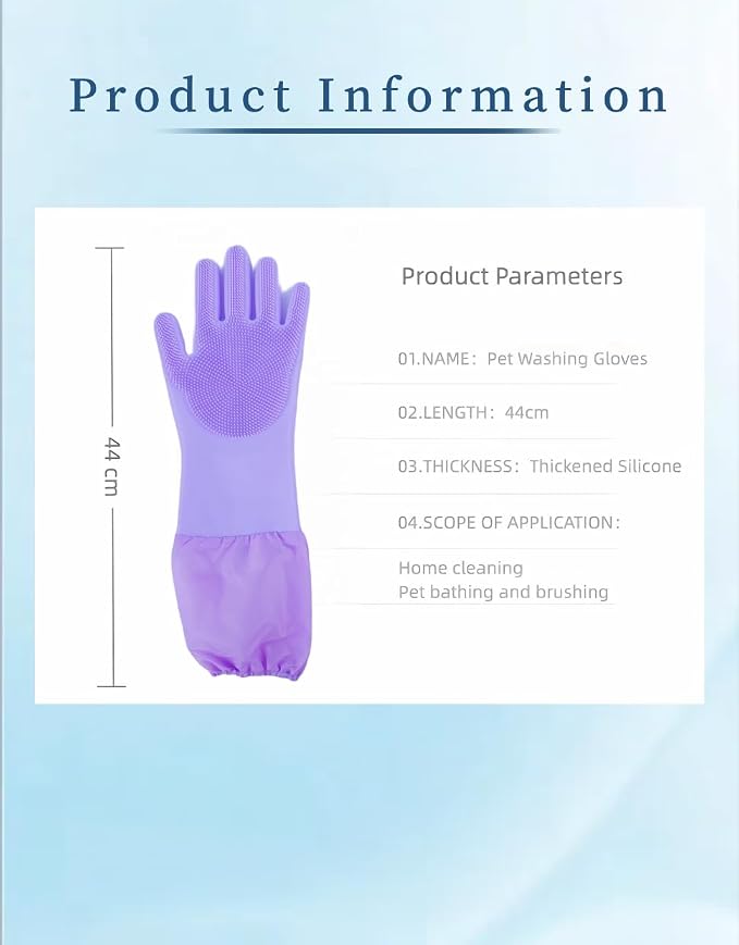 Dog Bathing Gloves - Image 7