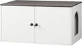 HOOBRO Cat Litter Box Enclosure, Hidden Litter Box Furniture by HOOBRO