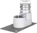 RIZZARI Automatic Pet Water Dispenser: 5L White Cats and Dogs Gravity Feeder by RIZZARI