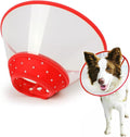 Pet Cone Recovery Dog Cone Adjustable Dog Collar Clear Padded Collar by Andiker-ServingforYou
