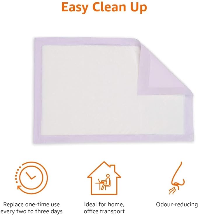 Amazon Basics Cat Pee Pads, Super Absorbent, Odor Control - Image 3