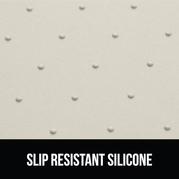GORILLA GRIP 100% Waterproof Raised Edge BPA Free Silicone Pet Feeding Mat - Image 4