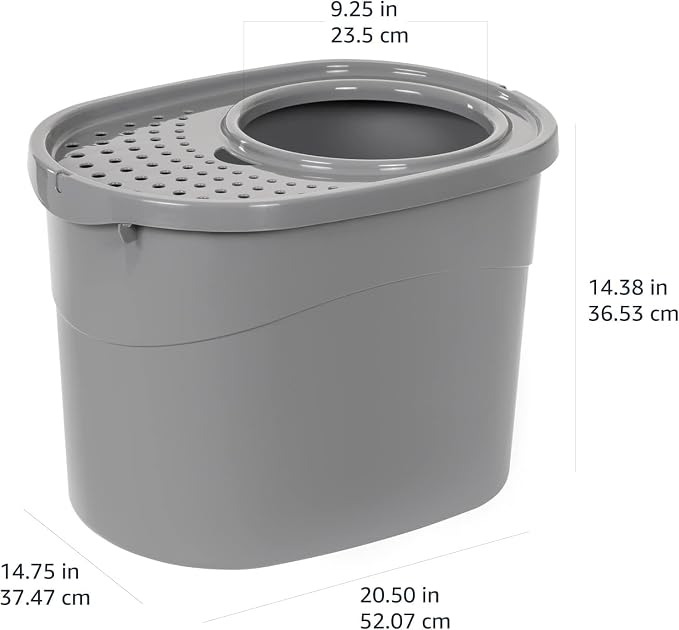 Amazon Basics Large Cat Litter Box - Image 7