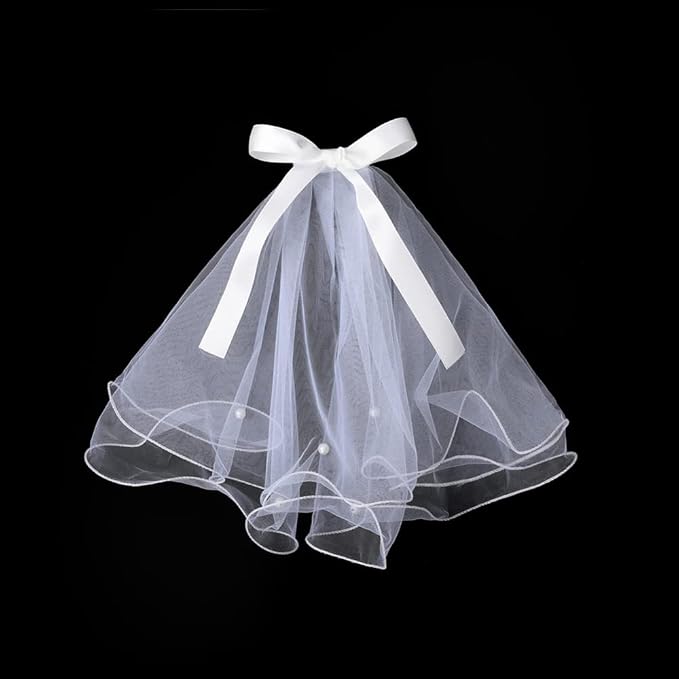 Gigicloud Dog Bride Costume Pet Wedding Veil by Unknown