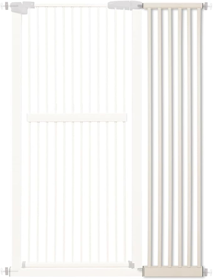 Lumizone Extra Tall Cat Gate Extension Kit 61.02" High Pressure Mounted 12.6" by Lumizone