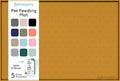 Dog Food Mat - 24x15 Raised Edges Dogs Mat by PETHAPPILY