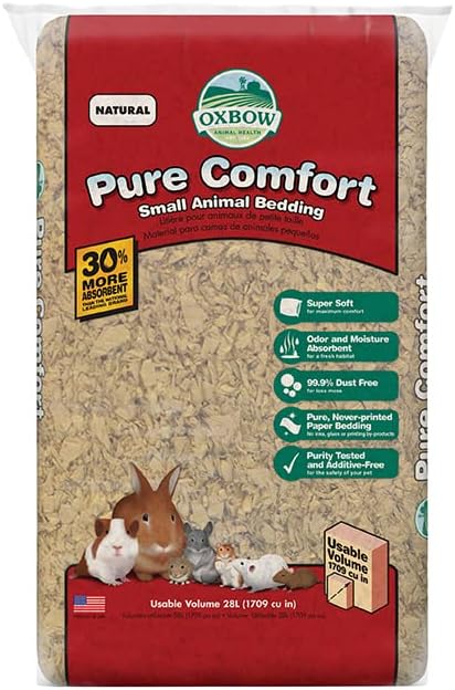 Oxbow Pure Comfort Bedding, & Guinea Pig Bedding, Bunny Supplies by OxbowAnimalHealth