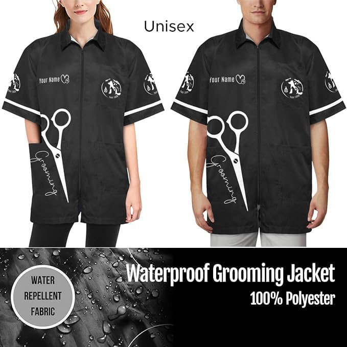 Custom Pet Grooming Jackets - Image 3