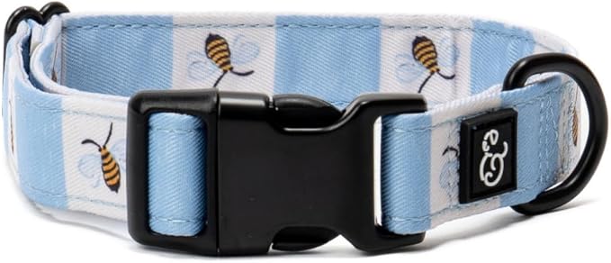 Lucy & Co. Bumbling Around Dog Collar, Adjustable Durable Dog Collar by LucyCo
