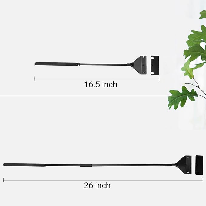 Algae Scraper for Glass Aquarium, Long Handle Fish Tank Algae Scraper - Image 5