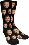 MyPupSocks Custom Personalized Photo Pet Face Socks, Cat and Dog Tracks Paws by MyPupSocks