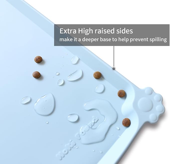 Hoki Found L Silicone Non Slip Pet Dog Cat Bowl Mats - Image 2