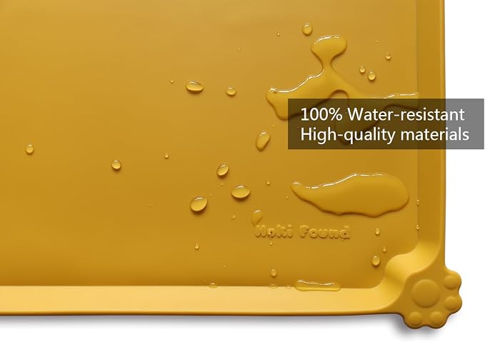 Hoki Found Large Silicone Pet Food Mats Tray - Image 3