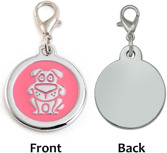 Personalized Funky Dog Design Pet ID Tags - Image 6
