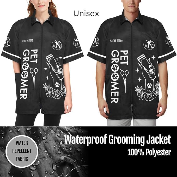 Custom Pet Grooming Jackets - Image 3
