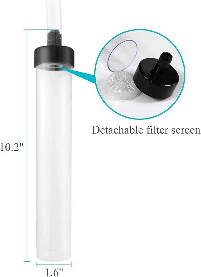 50ft Aquarium Water Changer Gravel & Sand Cleaner Fish Tank Siphon Cleaning - Image 3