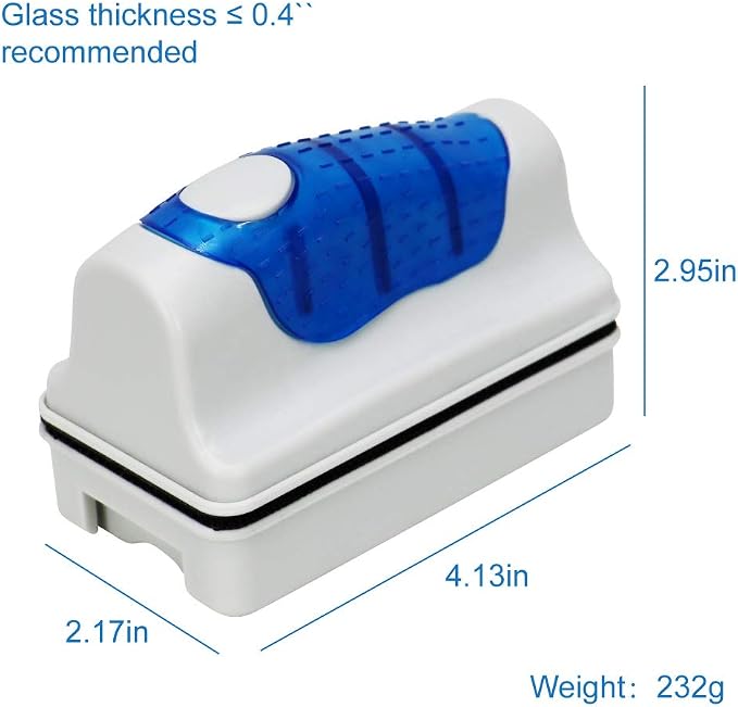 Jasonwell Magnetic Aquarium Fish Tank Glass Algae Glass Cleaner Scrubber - Image 4