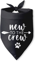 New to The Crew Dog Bandana New Puppy Announcement Gift by PwrlveiutforYou