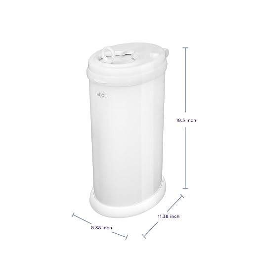 Ubbi Steel Diaper Pail, Odor Locking, No Special Bag Required, Award-Winning - Image 5