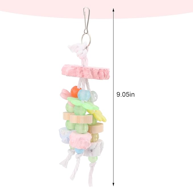 Hypeety Bird Calcium Teeth Grinding Stone Chew Treats Toy Beak Buffer Stone - Image 2
