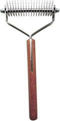 Mars Coat King Double Wide Dematting Undercoat Grooming Rake Stripper Tool by MarsCoatKing