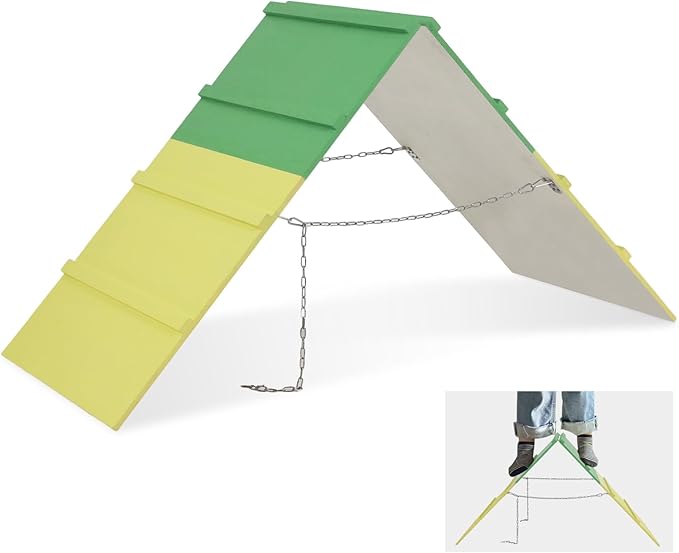 Dogs Agility A-Frame 74.8 x 18.9 Inch Dog Agility Equipment A-Frame Agility by Kuabiz