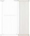 Lumizone Extra Tall Cat Gate Extension Kit 61.02" High Pressure Mounted 16.73" by Lumizone
