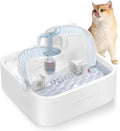 Oxygen-Riched Water Fountain for Cats Drinking Healthy, Pet Water Dispenser by LALAHOME